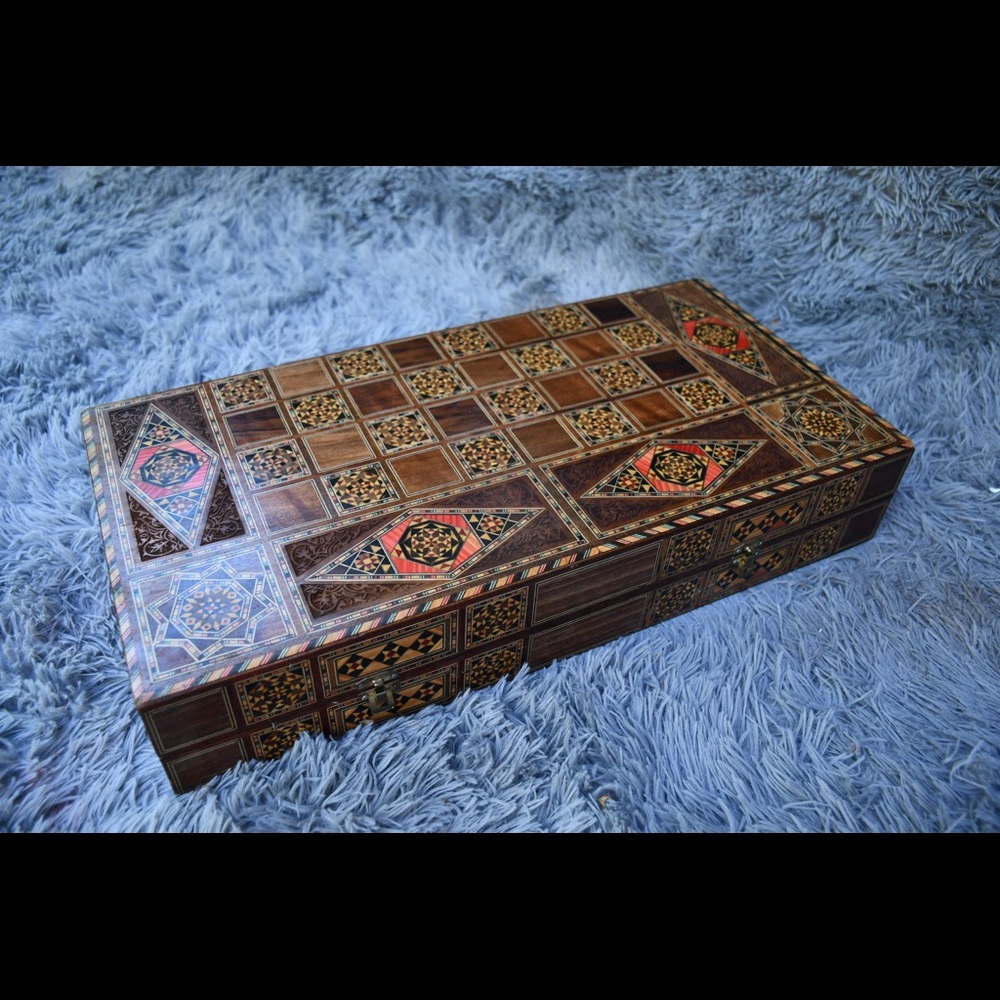 Backgammon Handmade - Picture 2 of 8